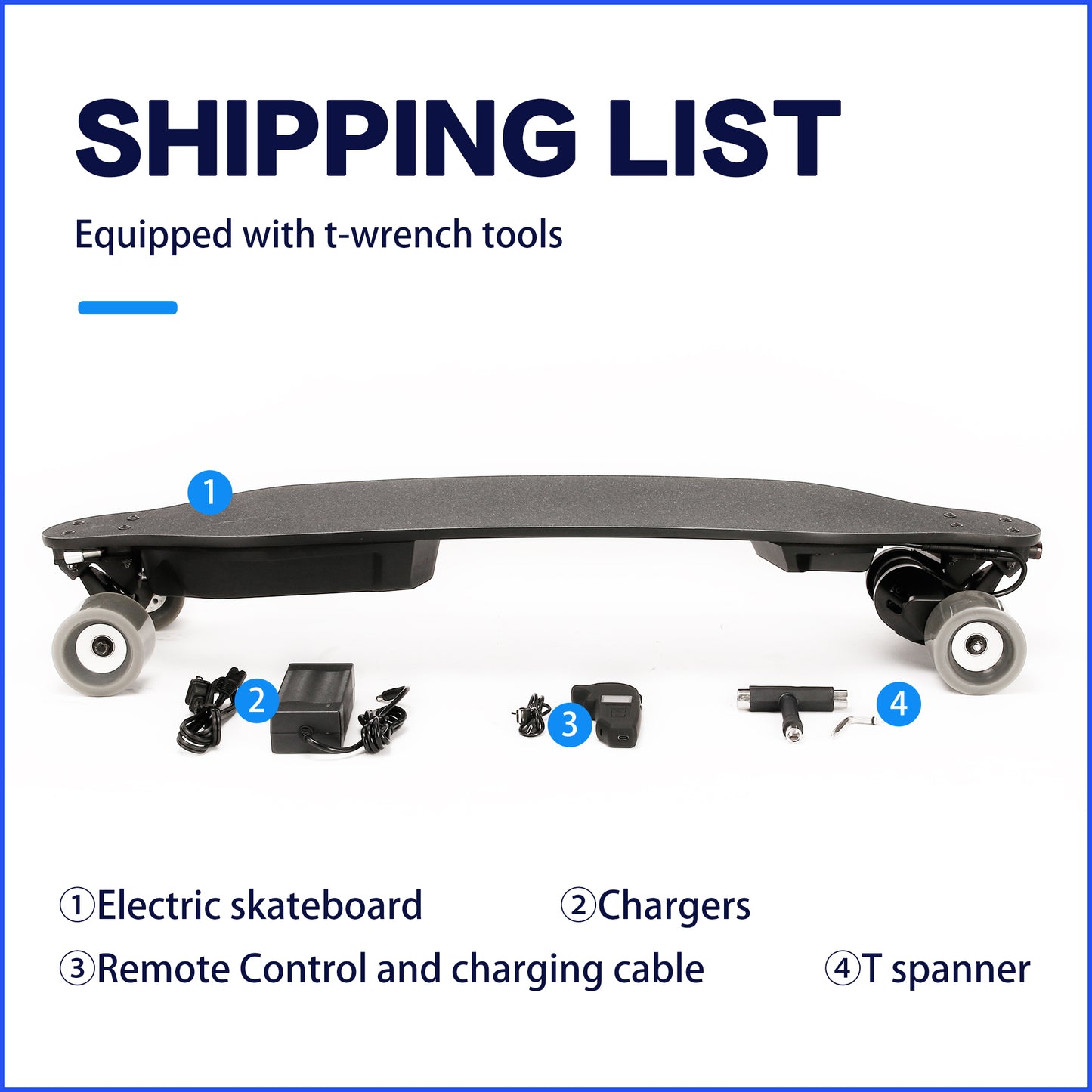 New Portable Remote Control All Terrain Longboard Electric Skateboard longboard with dual belt motors for sale