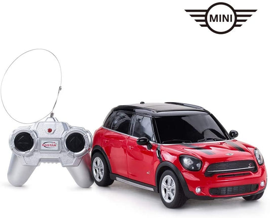 AZ Trading & Import 1/24 Mini Cooper Remote Control Car, RC Cars Xmas Gifts for Kids, 1:24 Electric Mini Toy Vehicle (Red)