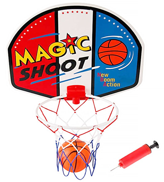 AZ Trading & Import Magic Shot Mini Basketball Hoop Set With Ball And Pump