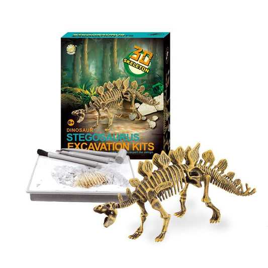 AZ Trading & Import Dinosaur Skeleton Fossil Excavation Kit (Stegosaurus)