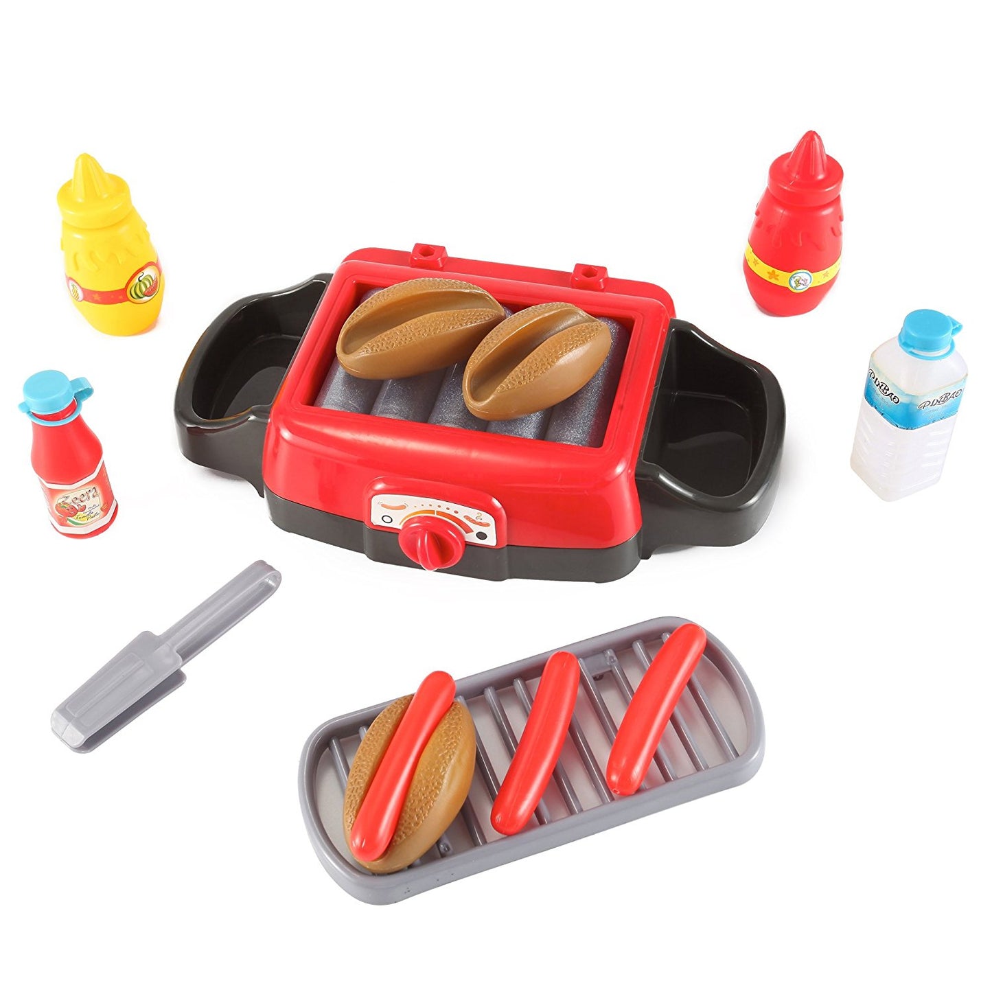 AZ Trading & Import Hot Dog Roller Grill Pretend Food Playset