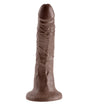 King Cock 7-Inch - Brown PD5502-29