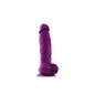 Coloursoft 5 Inch Soft Dildo - Purple NSN0410-25