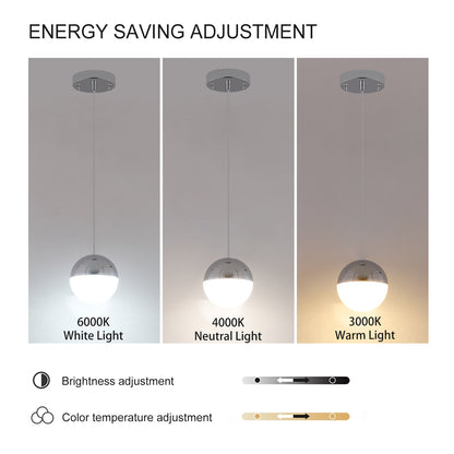 Pendant Light with Dimmable LED(set of 3)