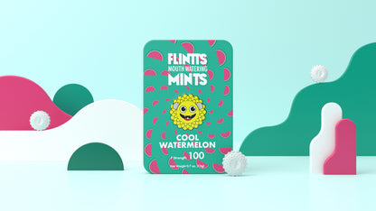 Flintts Mouth-Watering Mints – Cool Watermelon, F Strength 100