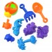 AZ  Import 10 Piece Beach Toys Set  Beach Toy Deluxe Set – 10-Piece Outdoor Playset for Creative Sand Sculpting