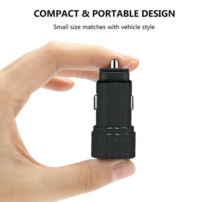 Dual Port USB Car Charger/ Adapter (12pcs)