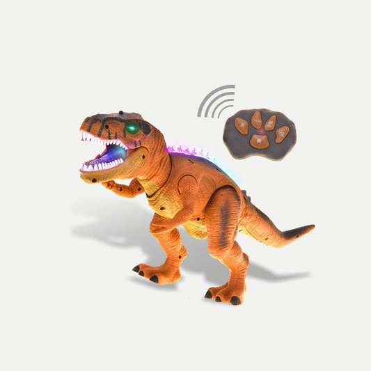 AZ Trading & Import Remote Control Dinosaur T-Rex Toy for Kids (Brown)