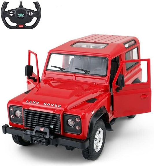 AZ Trading and Import 1:14 Land Rover Defender RC Model Car Red