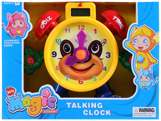 AZ Trading & Import Electronic Learning Teach Time Clock Educational Toy for Kids