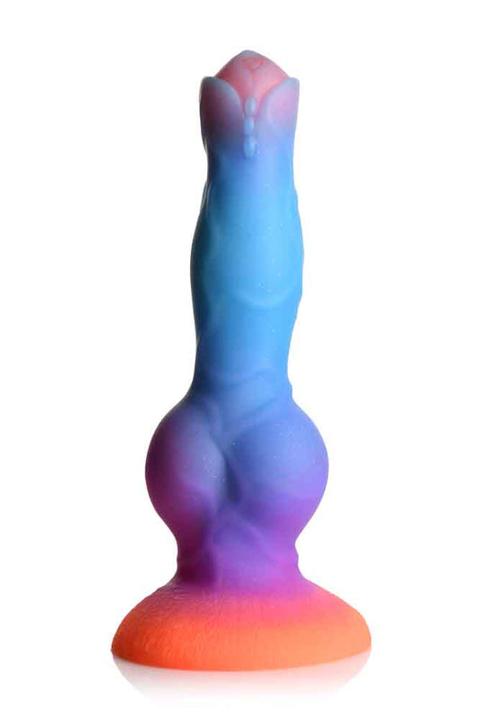 Space Cock Glow-in-the-Dark Silicone Alien Dildo CC-AH148