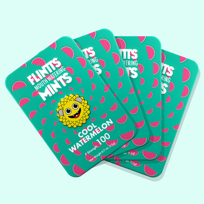 Flintts Mouth-Watering Mints – Cool Watermelon, F Strength 100