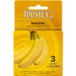 Trustex Flavored Lubricated Condoms - 3 Pack - Banana AL-4025