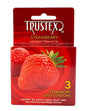 Trustex Flavored Lubricated Condoms - 3 Pack - Strawberry AL-4015