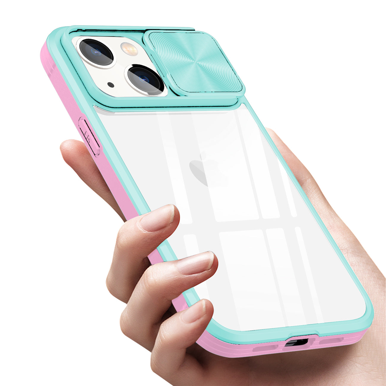 Full Protection With Mobile Phone Protective Film Slide Camera Lens Phone Case For iPhone 14