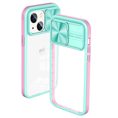 Full Protection With Mobile Phone Protective Film Slide Camera Lens Phone Case For iPhone 14