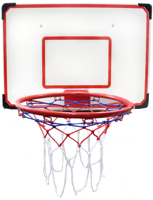 AZ Trading & Import Indoor/Outdoor XL Big Basketball Hoop Set - 27" x 18" Backboard + 15" Rim