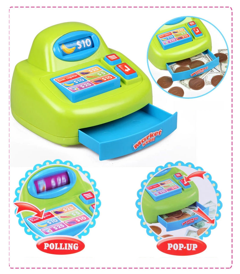 Super Market With Cash Register Playset