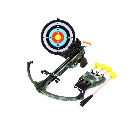 AZ Trading & Import Military Toy Crossbow Set With Scope And Target