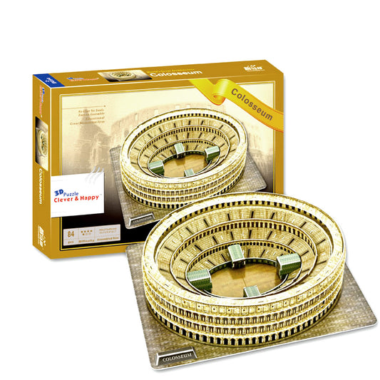 AZ Trading & Import Roman Colosseum 3D Puzzle, 84 Pieces