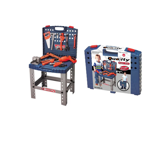 AZ Trading & Import 16" Pretend Tool Set Workbench For Kids