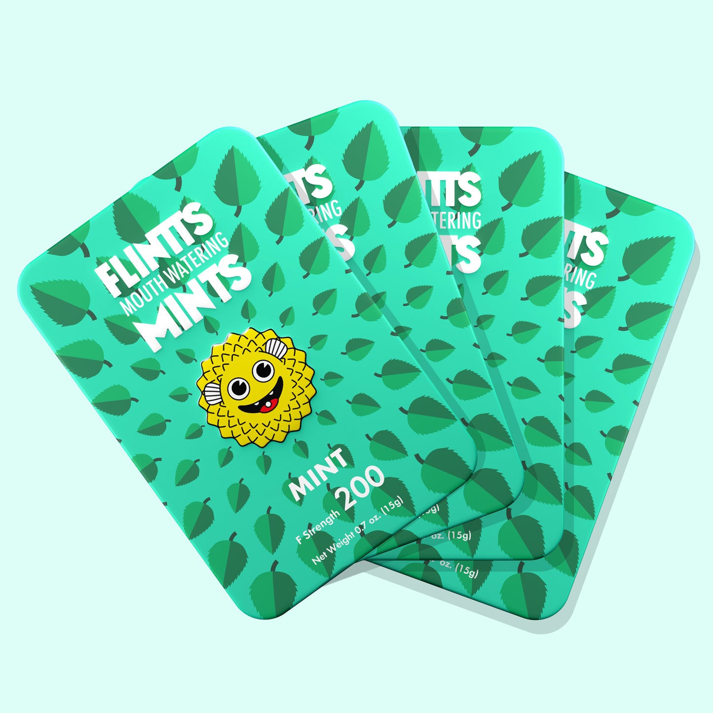 Flintts Mint Mouth-Watering Mints – F-Strength 200