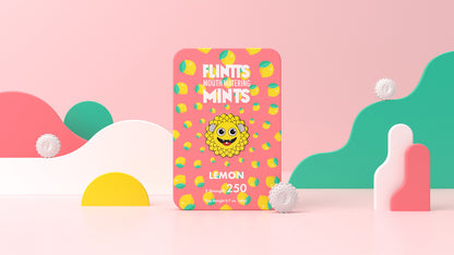 Flintts Lemon Mouth-Watering Mints – F-Strength 250