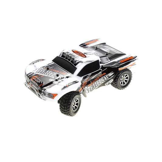 AZ Trading & Import 1:18 RC 2.4Gh 4WD Remote Control Short Course Truck (Silver)