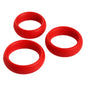 3 Piece Silicone Cock Ring Set -