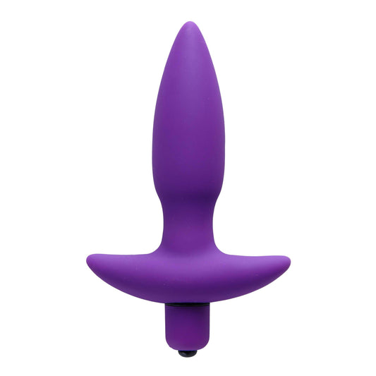 Aria Vibrating Silicone Anal Plug- Small