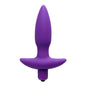 Aria Vibrating Silicone Anal Plug- Small