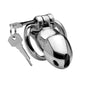 Rikers 24-7 Stainless Steel Locking Chastity Cage