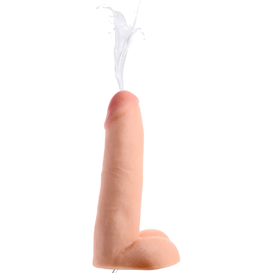 8 Inch Realistic Dual Density Squirting Dildo