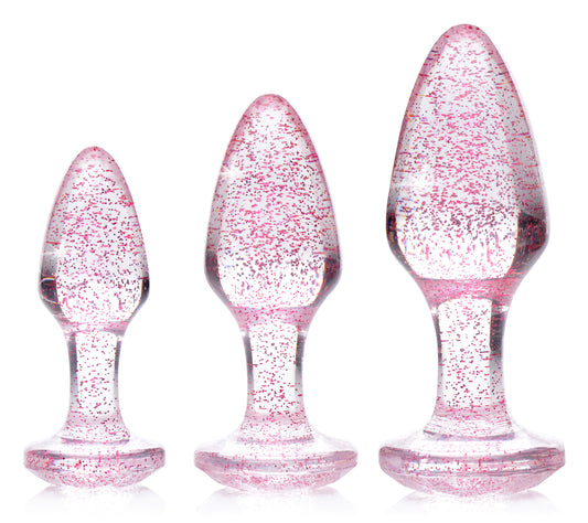 Glitter Gem Anal Plug Set -