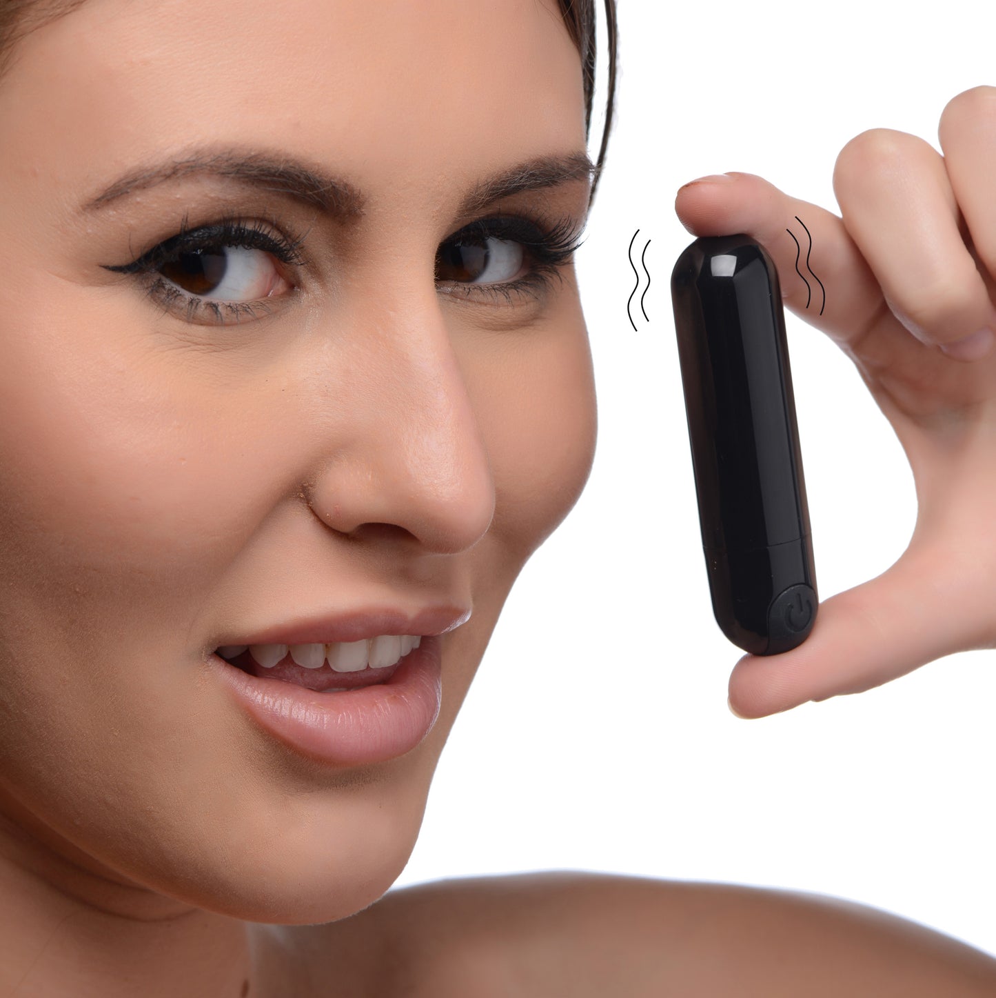 10X Rechargeable Vibrating Metallic Bullet -