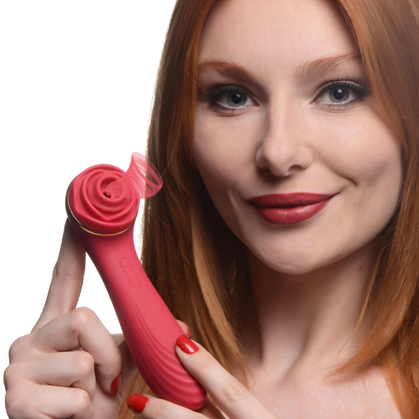 Passion Petals 10X Silicone Suction Rose Vibrator -