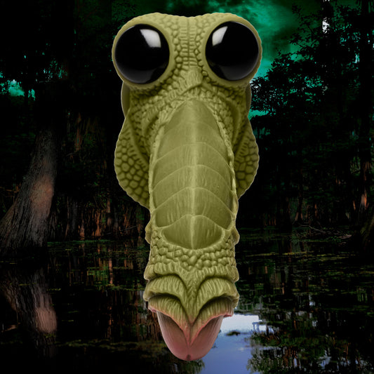 Swamp Monster  Scaly Silicone Dildo