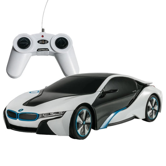 AZ Trading and Import 1:24 RC BMW i8 Concept RC Sports Car (White)