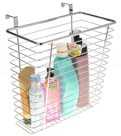 Cabinet Wastebasket/Storage Basket (Chrome) - US Stores