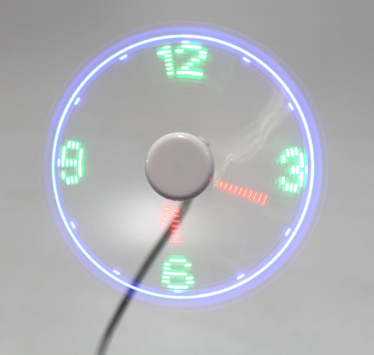 AZ Trading & Import LED Clock Fan