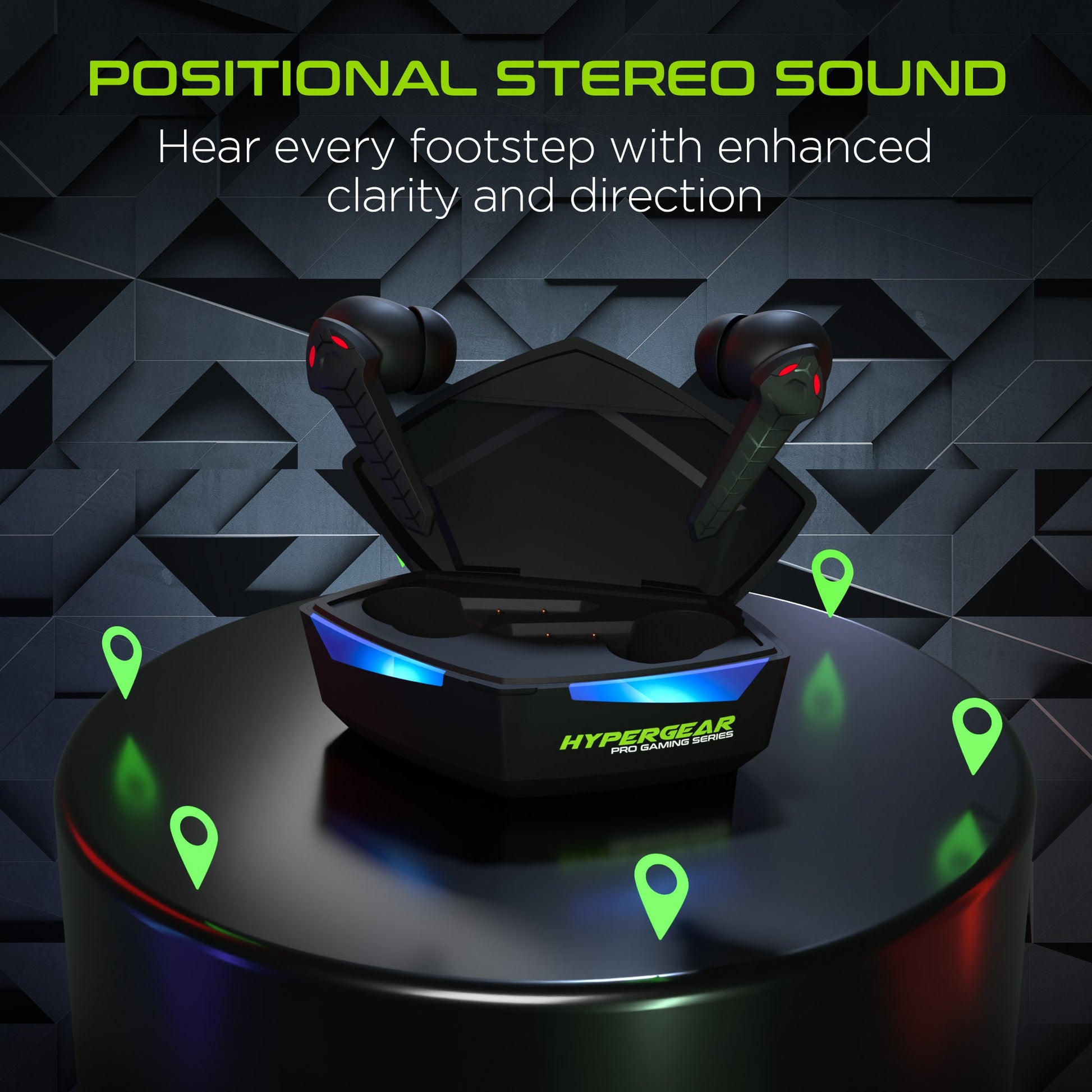 CobraStrike True Wireless Gaming Earbuds | Black - US Stores