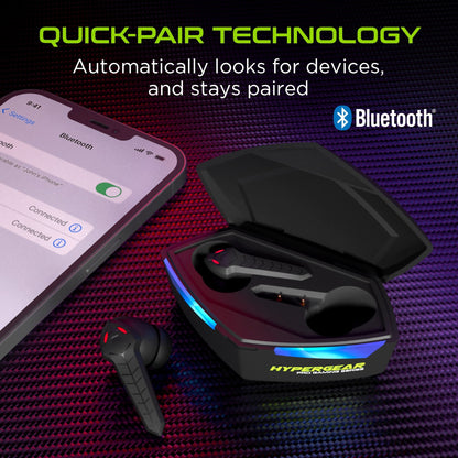 CobraStrike True Wireless Gaming Earbuds | Black - US Stores