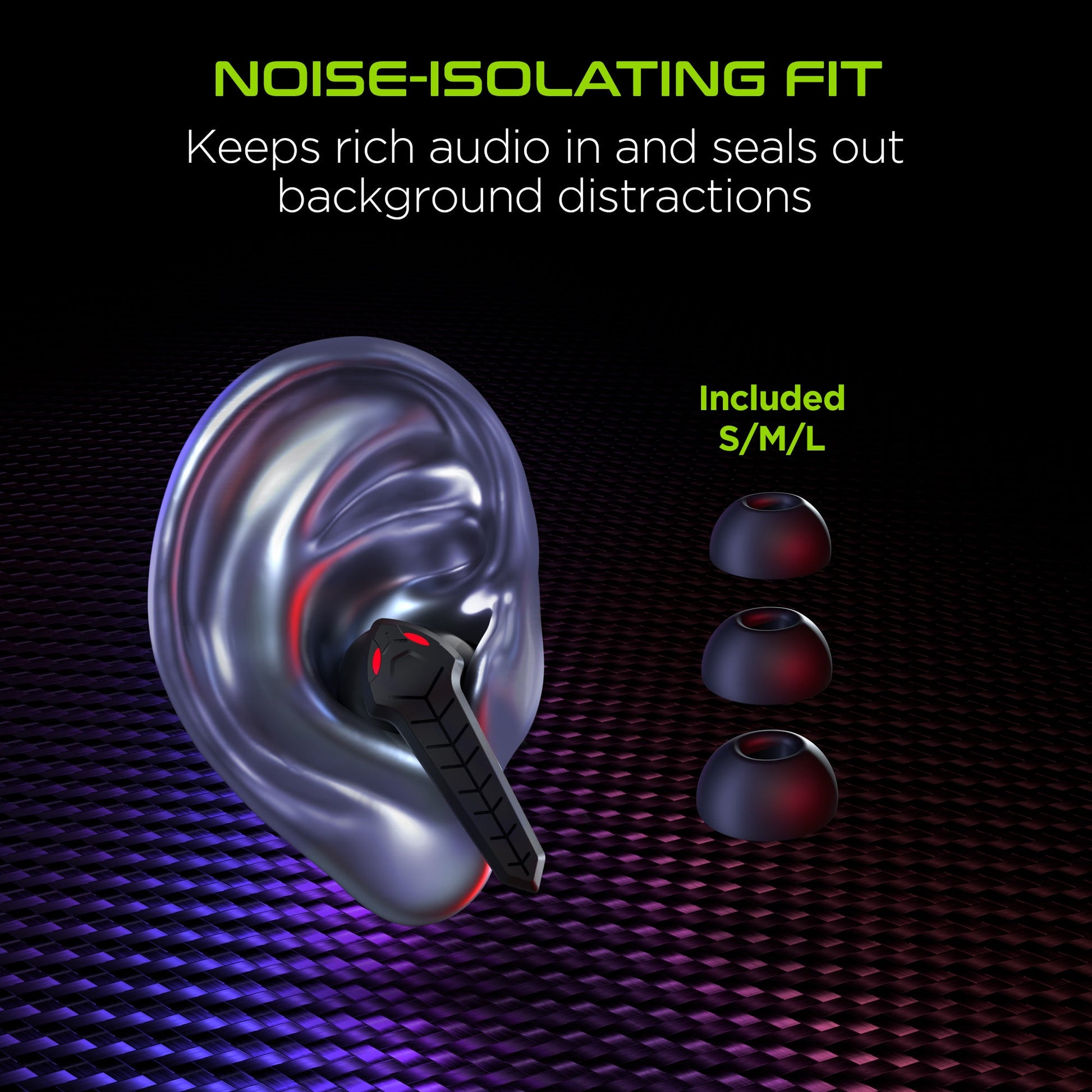 CobraStrike True Wireless Gaming Earbuds | Black - US Stores