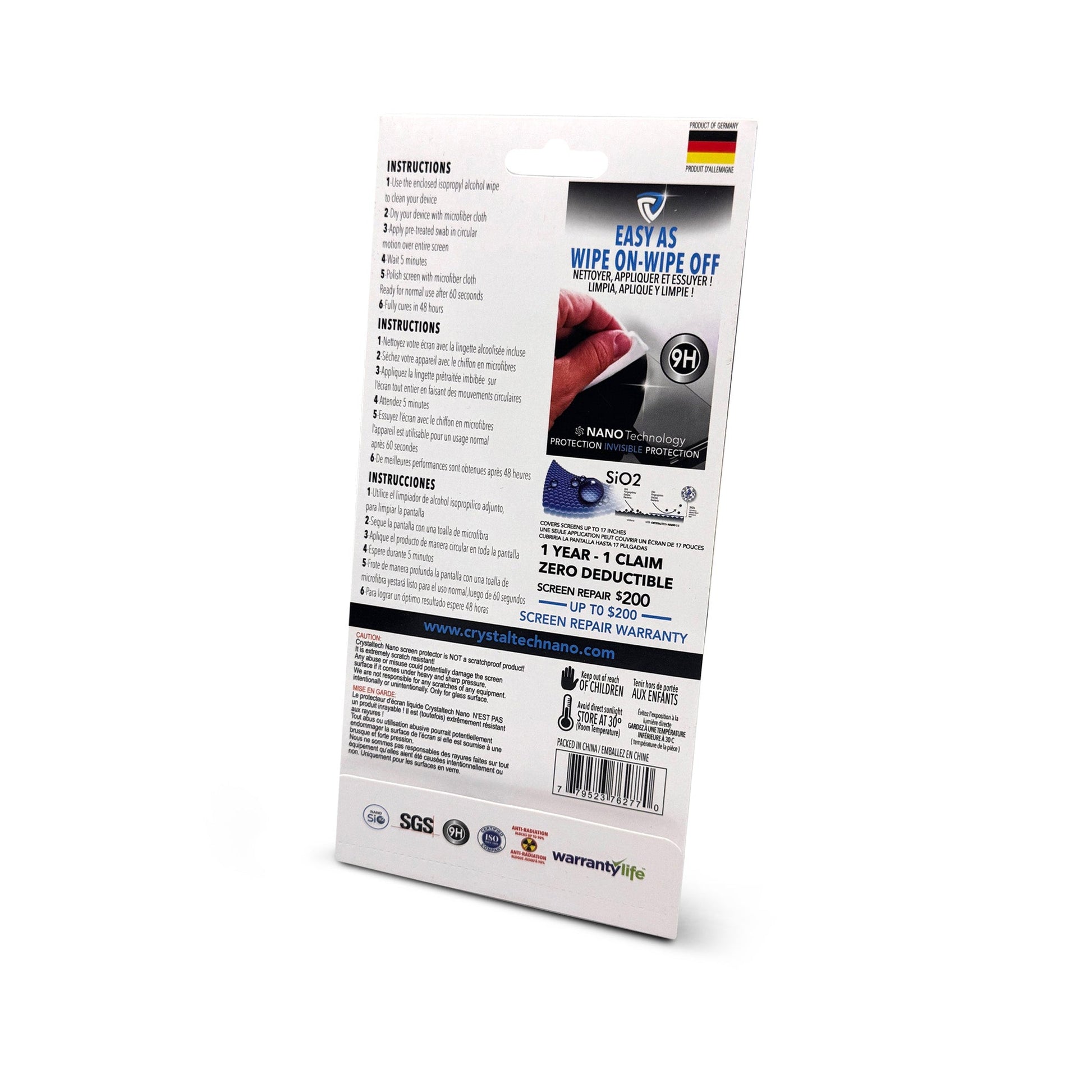 Crystaltech Nano Consumer Choice Phone Package 2.0 - US Stores