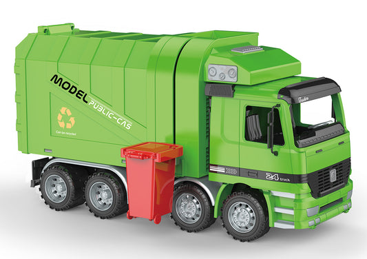 AZ Trading & Import 14" Friction Powered Recycling Garbage Truck