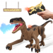 AZ Trading & Import R/C Dino Velociraptor Walking Dinosaur w/Light & Sounds Yellow