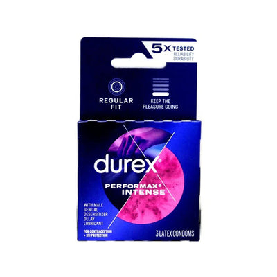 Durex Performax Intense - 3 Pack - US Stores