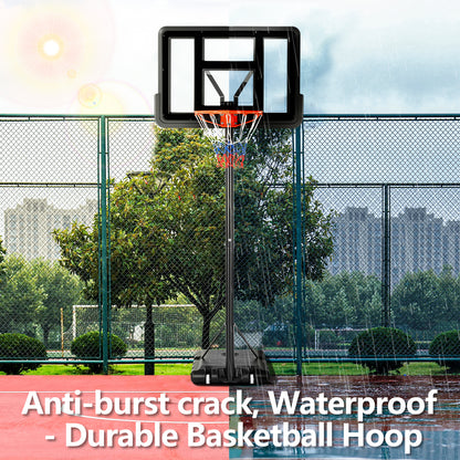 Outdoor portable basketball rack, suitable for children and adults, durable family game set