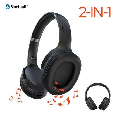 Flip 2-in-1 Wireless Headphones + Speaker | Black - US Stores