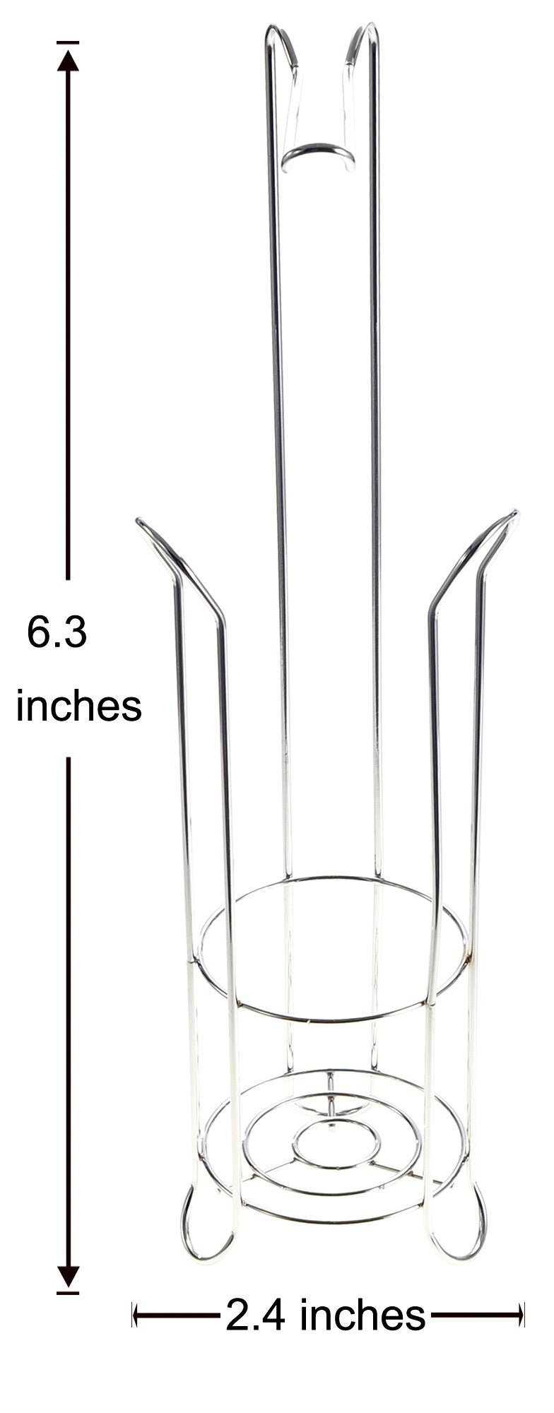 Free Standing Toilet Paper Roll Holder - US Stores